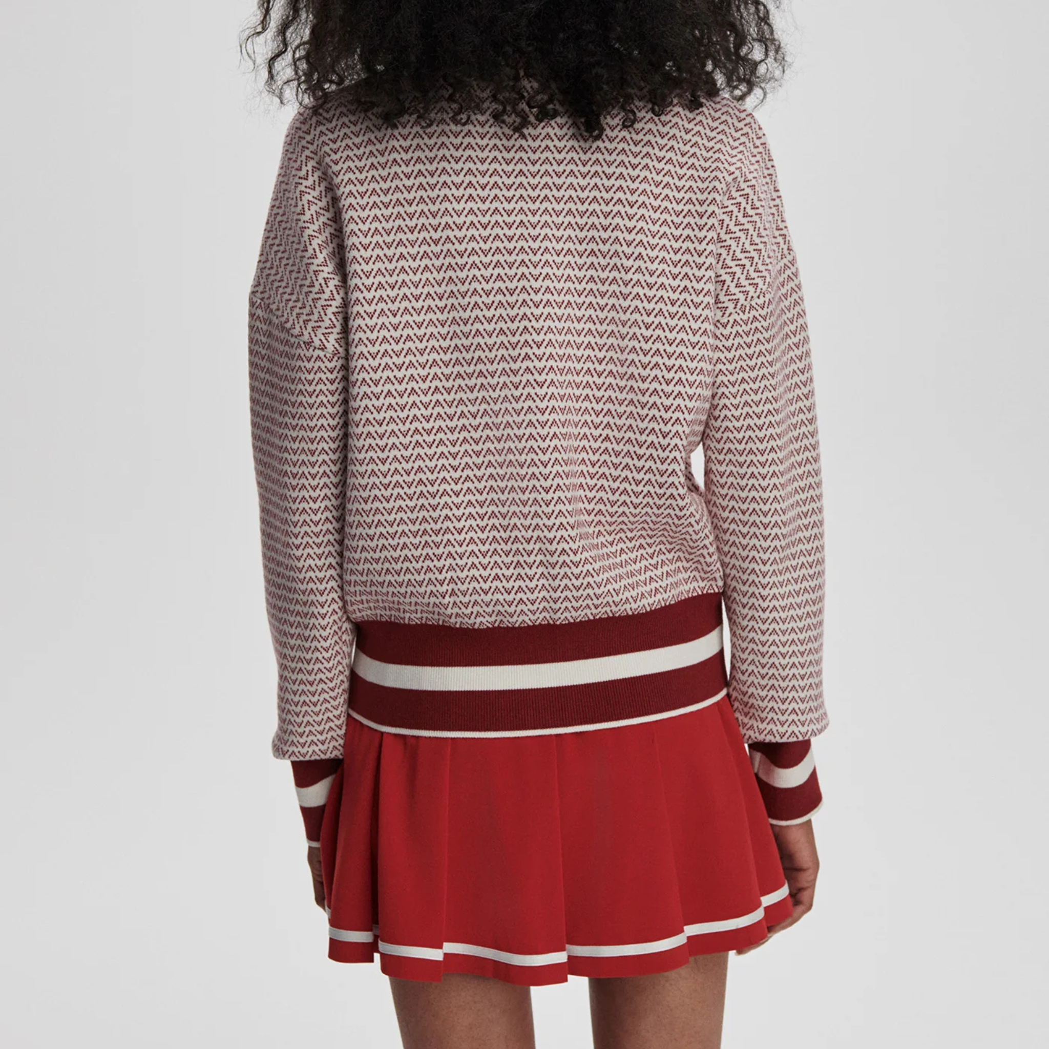 Walter Knit Jacket | Red Dahlia