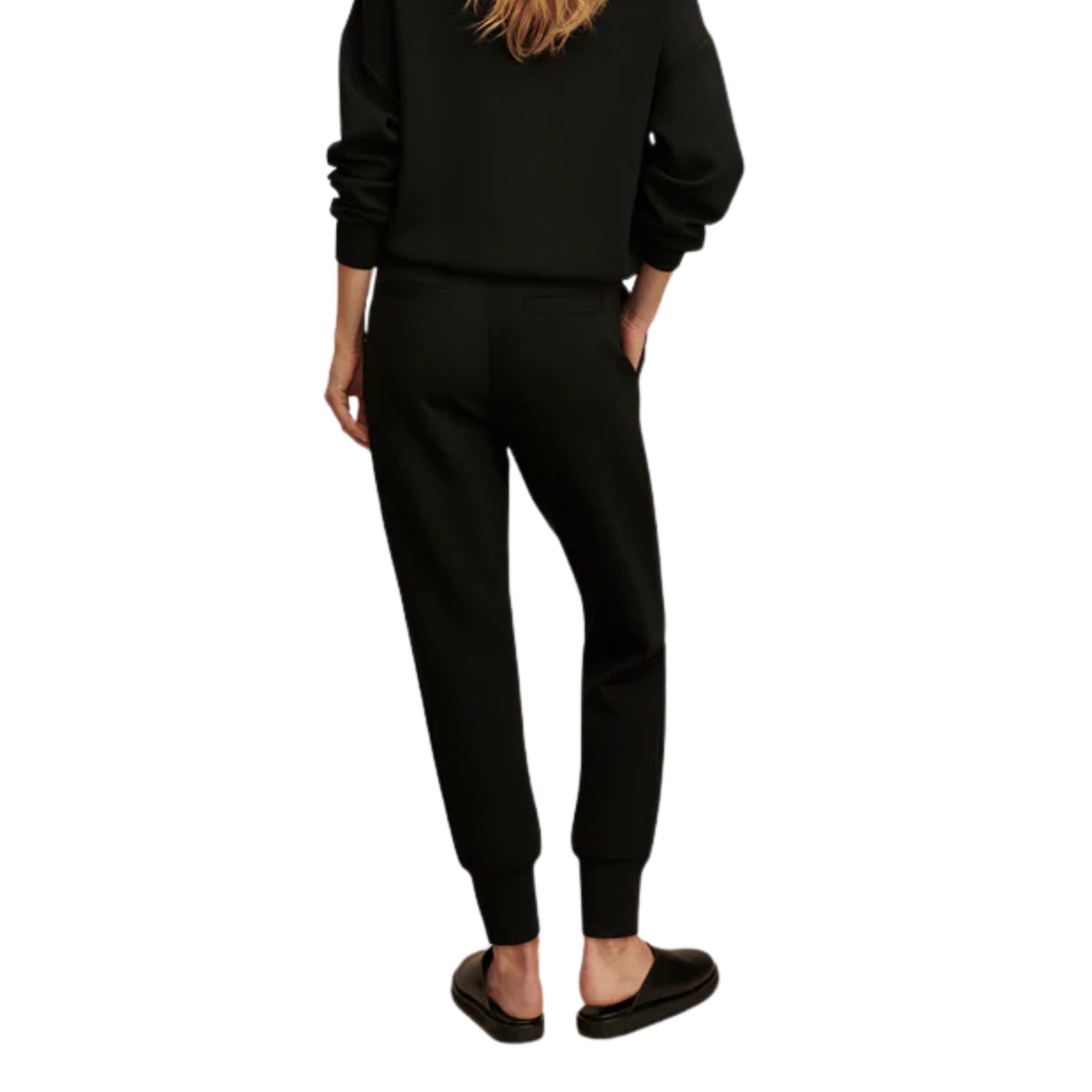 The Slim Cuff Pant | Black