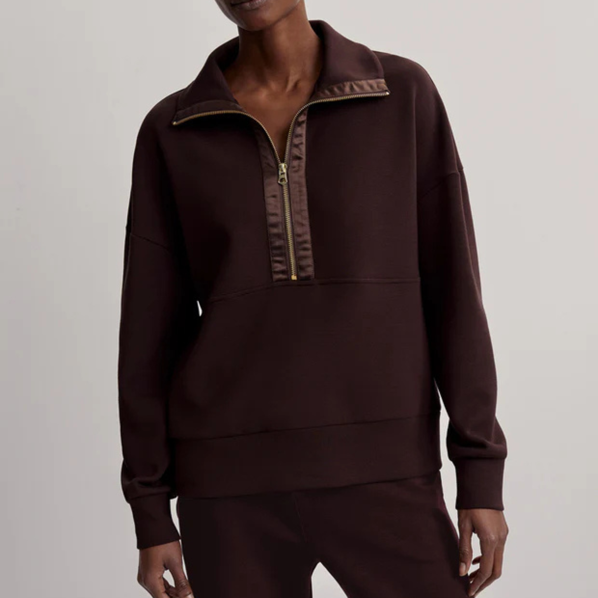 Keller Half-Zip | Coffee Bean