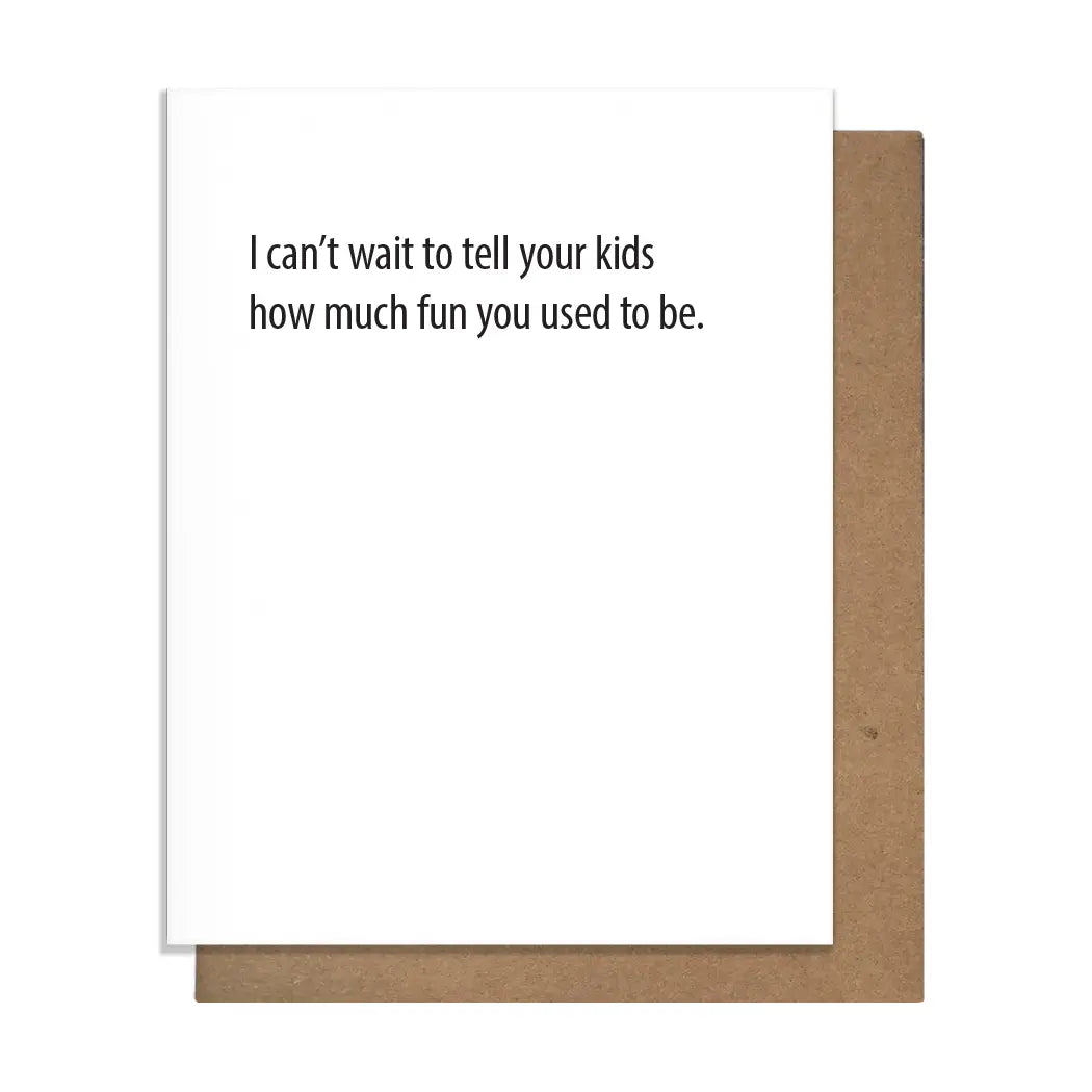 How Fun Card