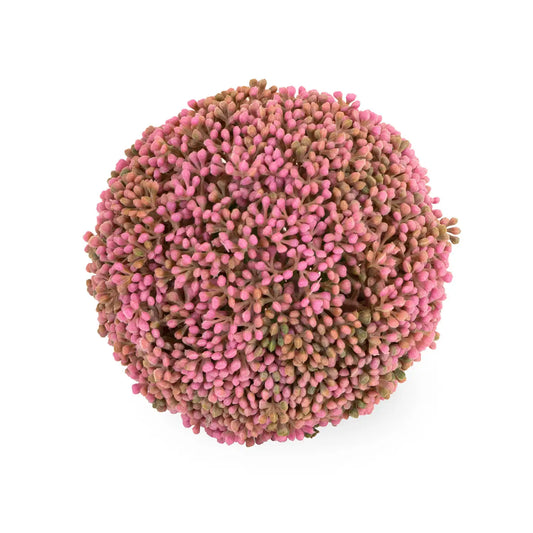 4.75'' Pink Floral Mulberry Ball