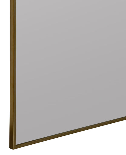 Amberly Gold Floor Mirror