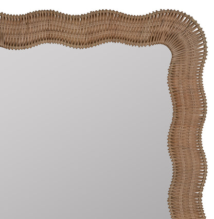 Erin Gates Scalloped Linden Mirror