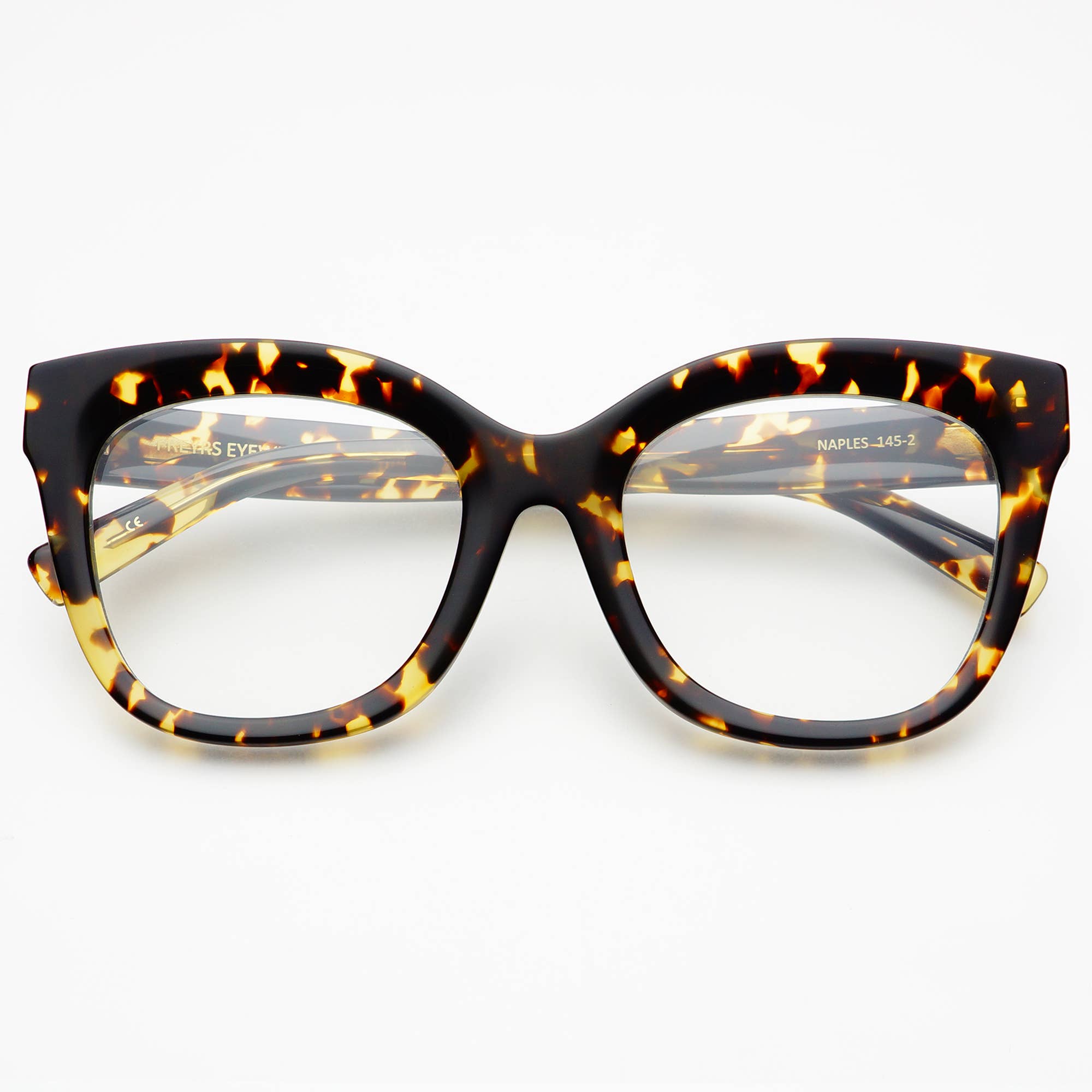 Naples Blue Light Reading Glasses | Tortoise +2.5