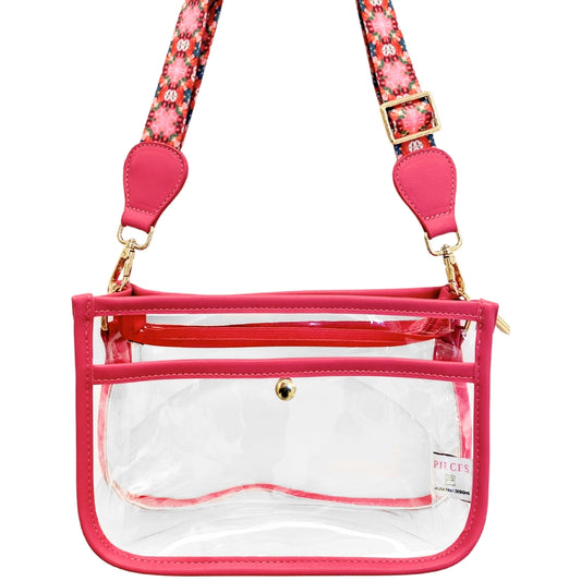 Pieces X Laura Park, Cherry Blossom Stadium Bag