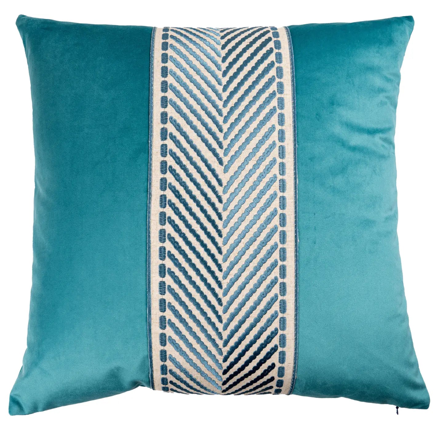 Brooks Velvet Throw Pillow