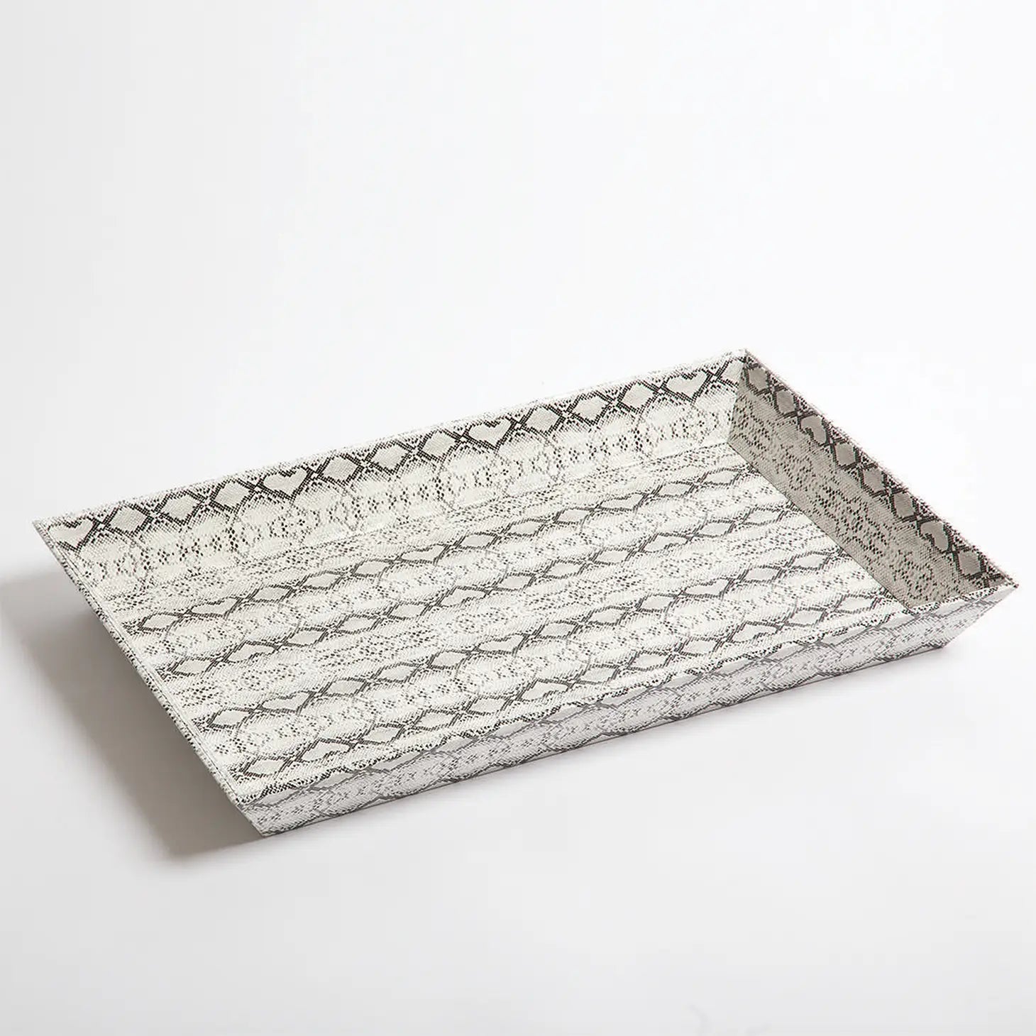 Python Leatherette Tray | Large