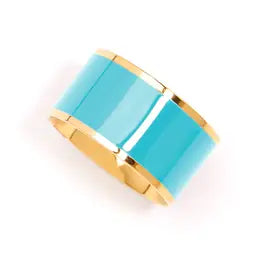Color Band Ring - Turquoise