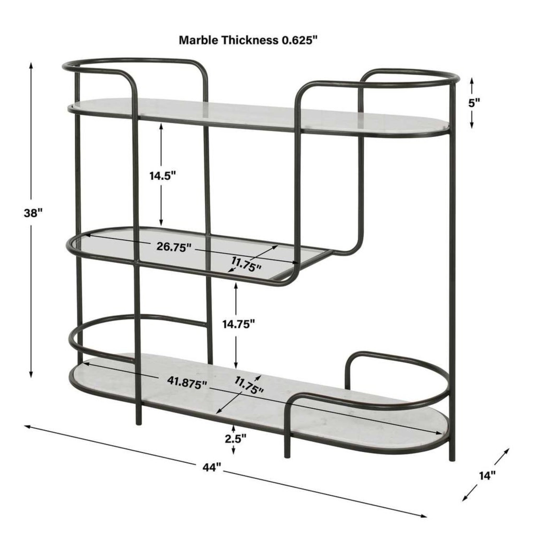 Trolley Bar Console