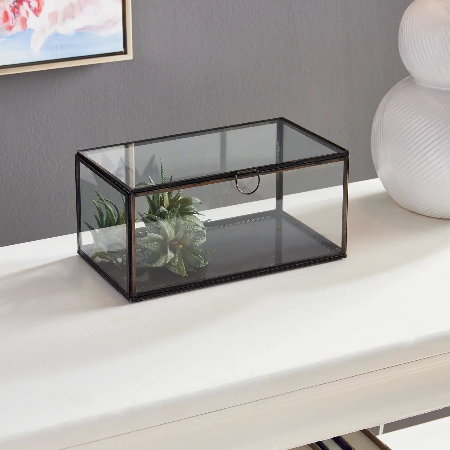 Arwen Rectangular Display Box Black