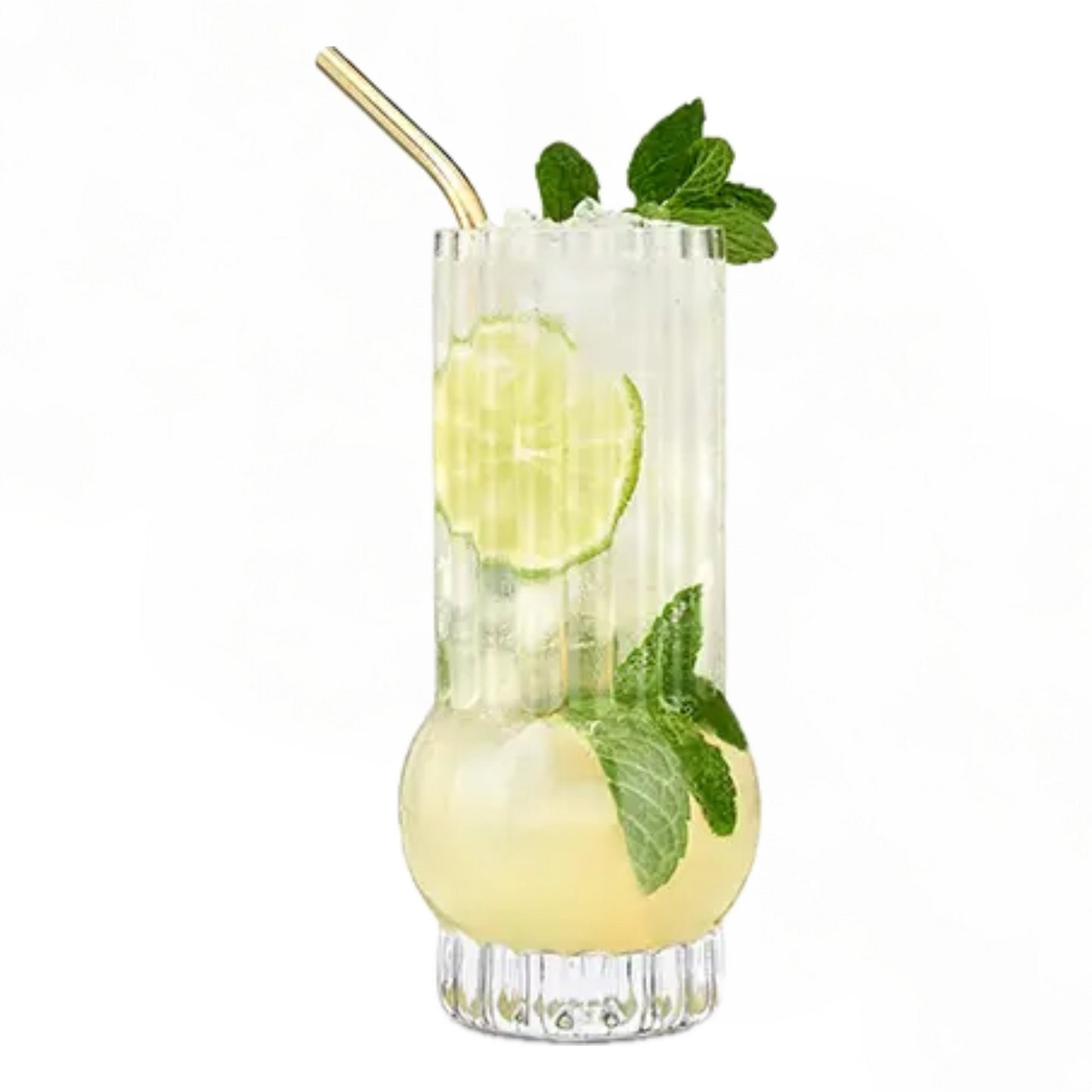 Deco Highball Glass