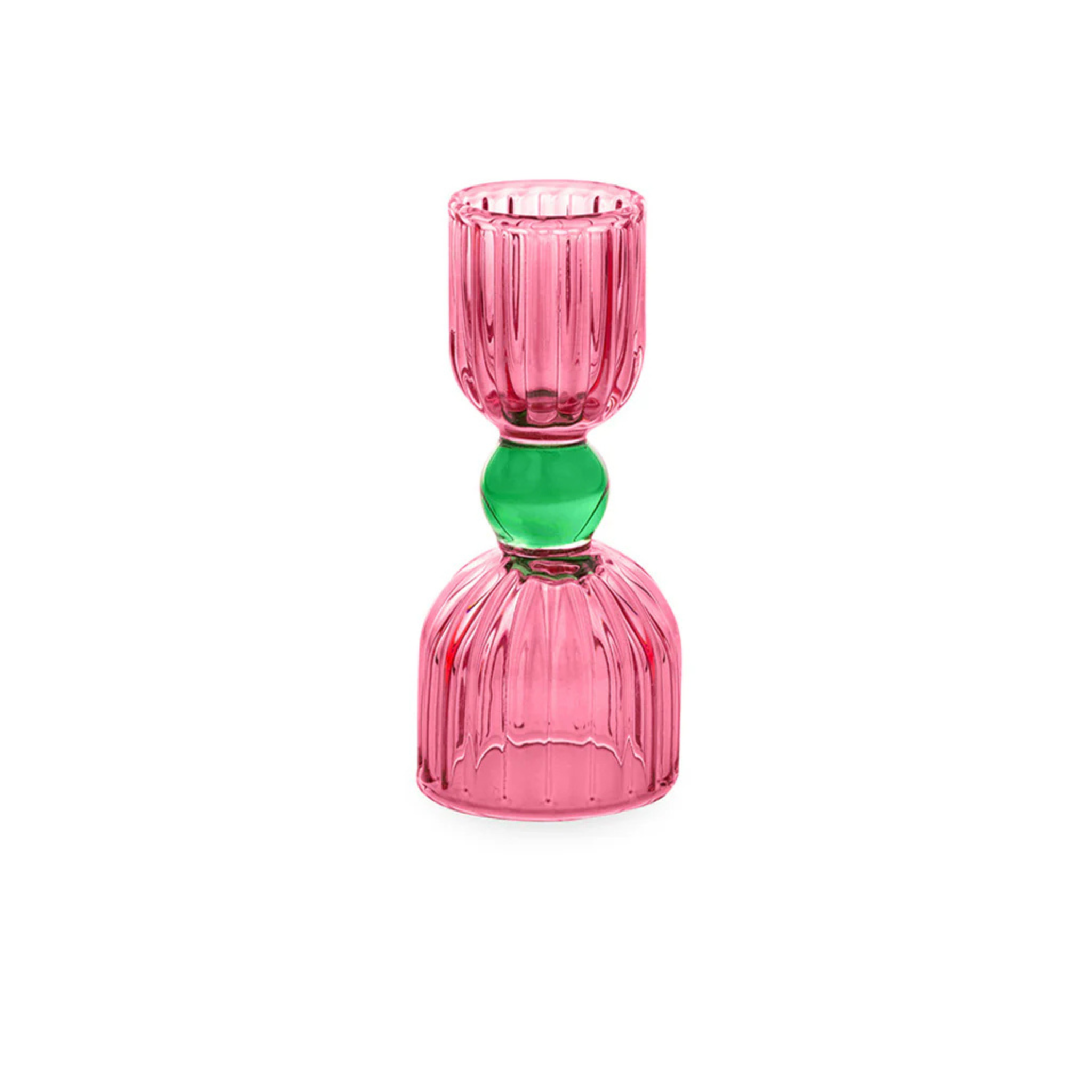 Tipsy Turvy Double Shot Glass | Pink