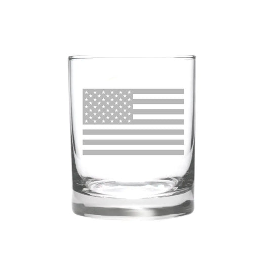 American Flag Whiskey Glass | 10 oz