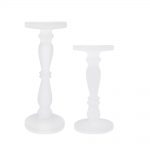 Glass Candle Pedestal | 10.5"