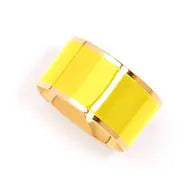 Color Band Ring - Yellow