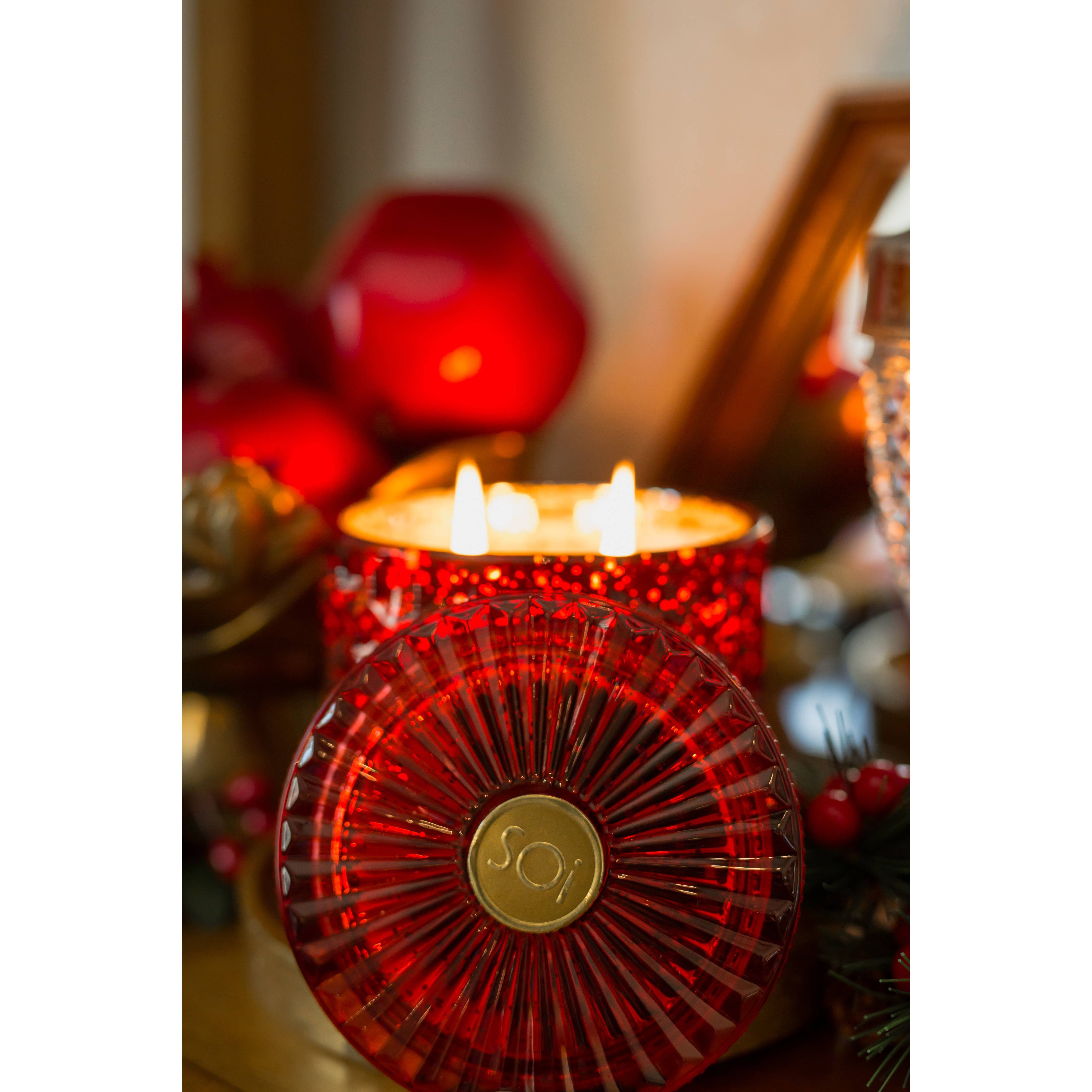 Holiday Spice Shimmer Candle | 15 oz.