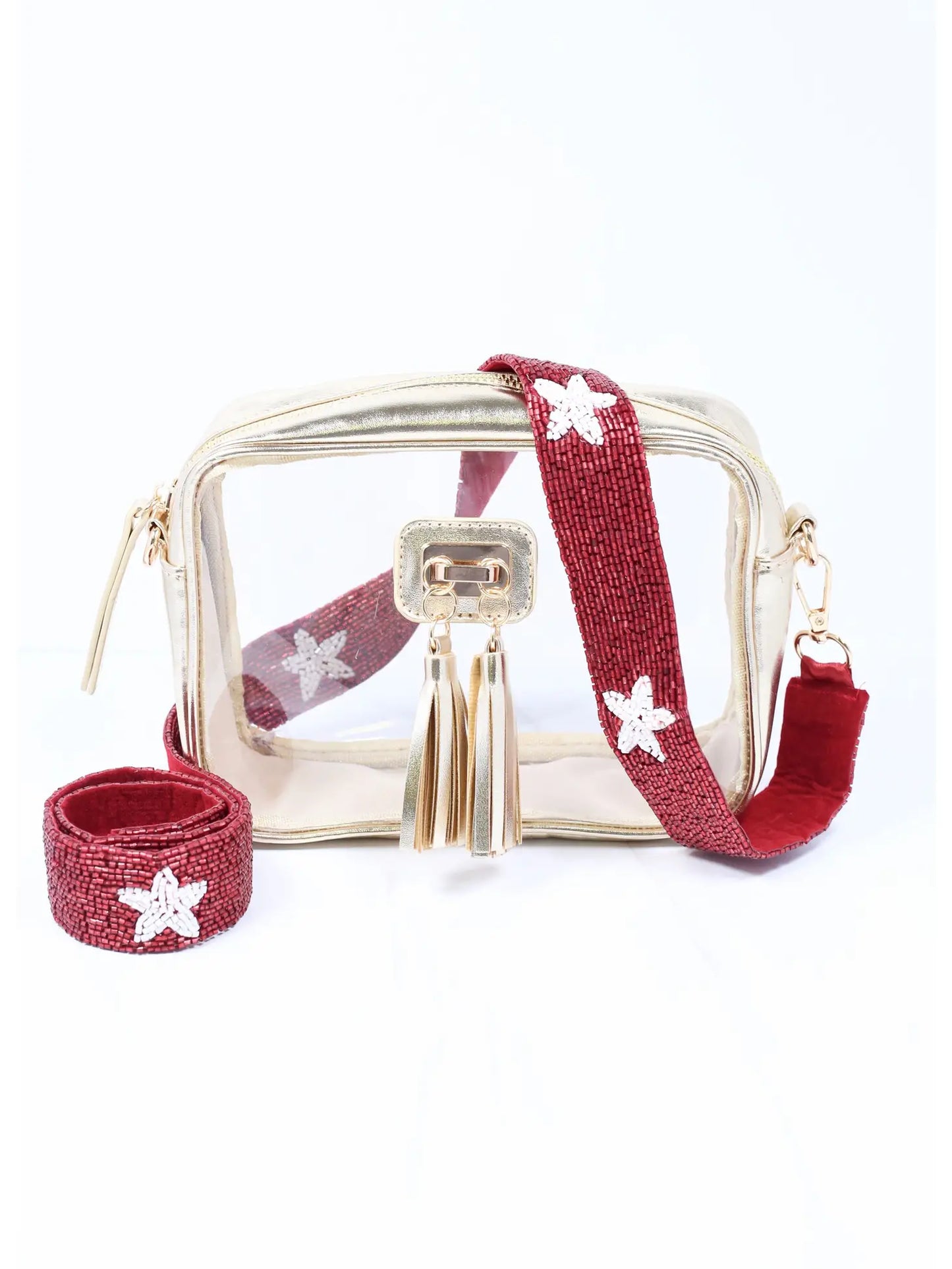 Beaded "Star" Handbag Strap