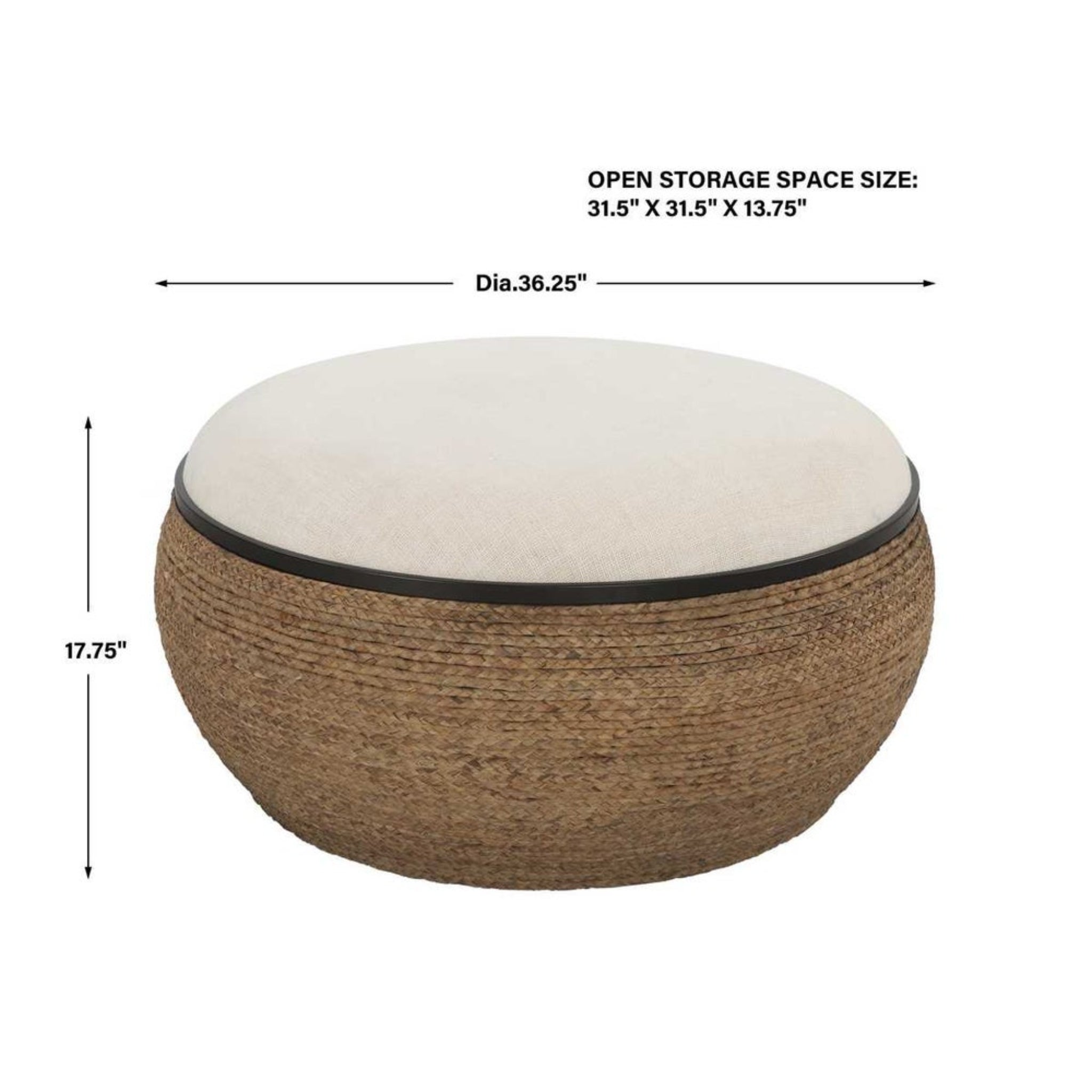 Island Ottoman | Large