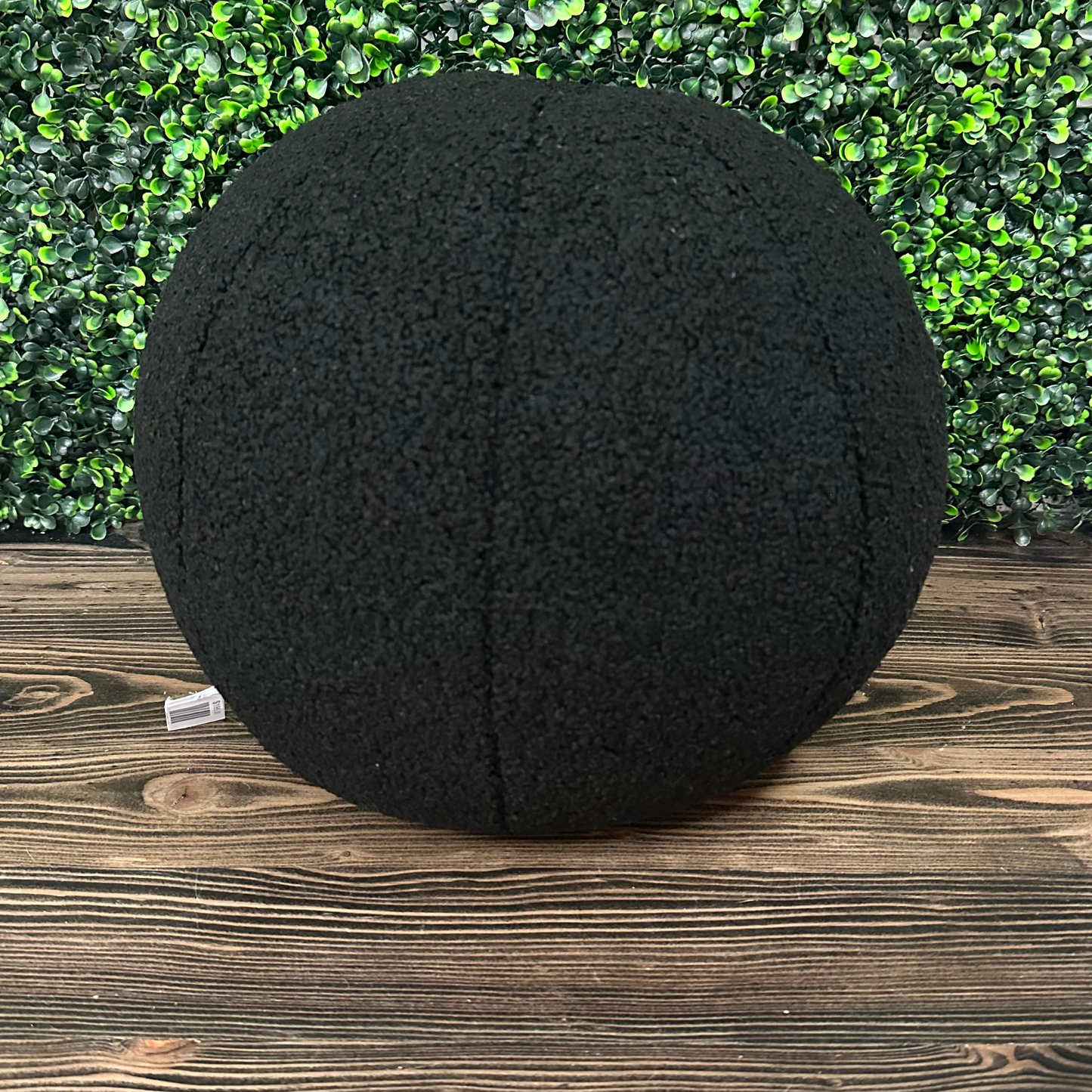 Large Ball Pillow - Black