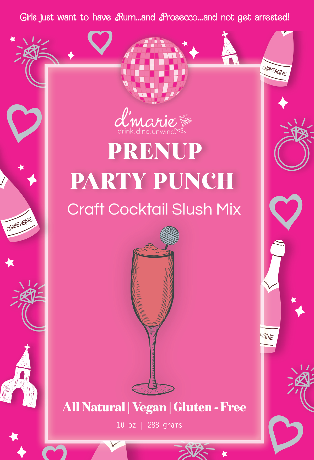 The Bachelorette Collection | Prenup Party Punch Slush Mix