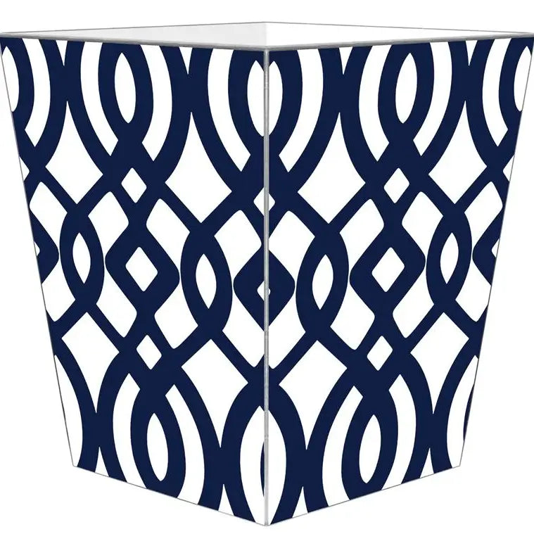 Madison Wastebasket | Navy