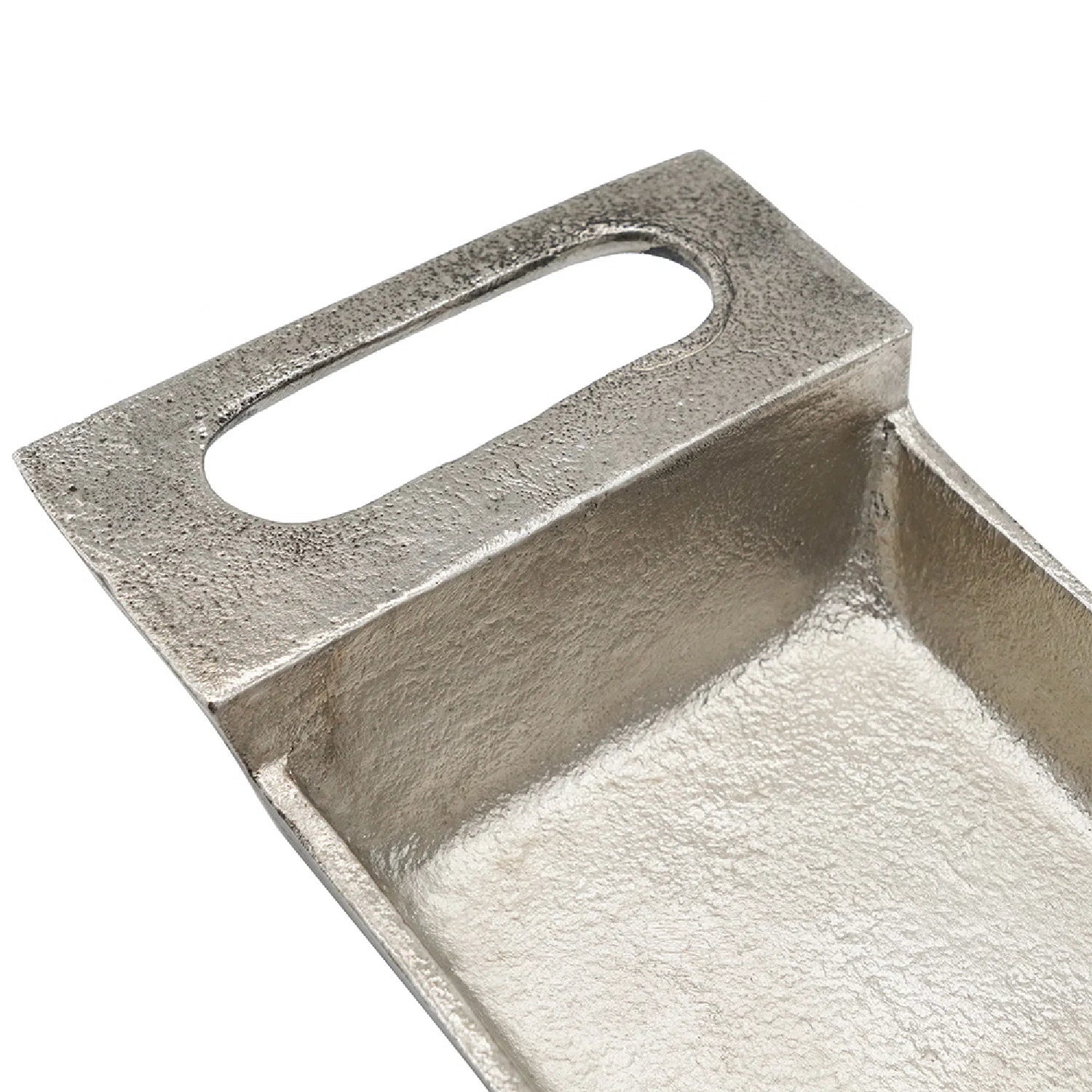 Silver Aluminum Tray