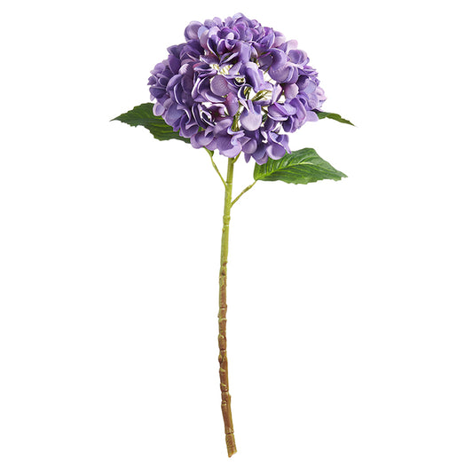 Real Touch Purple Hydrangea Stem