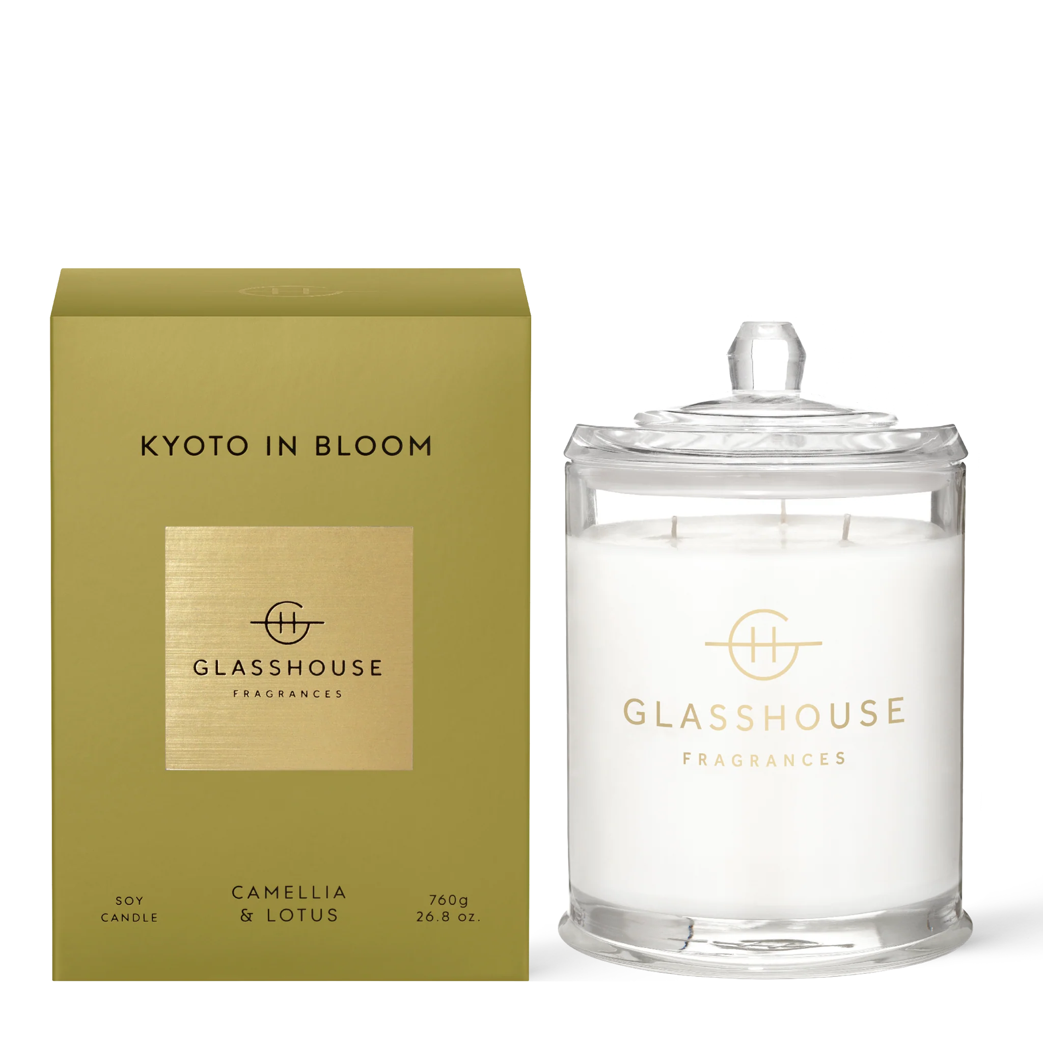 Glasshouse Candle | Kyoto In Bloom 26.8oz