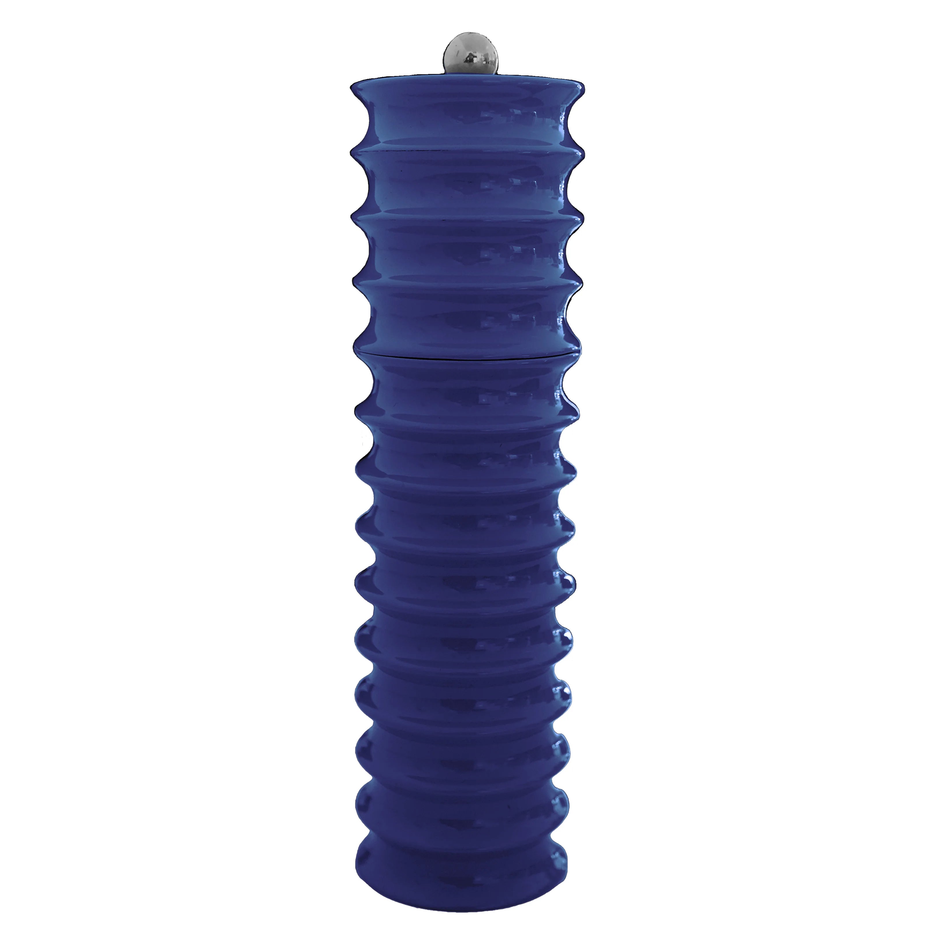 Twister Lacquered Salt Or Pepper Grinder | Navy Blue