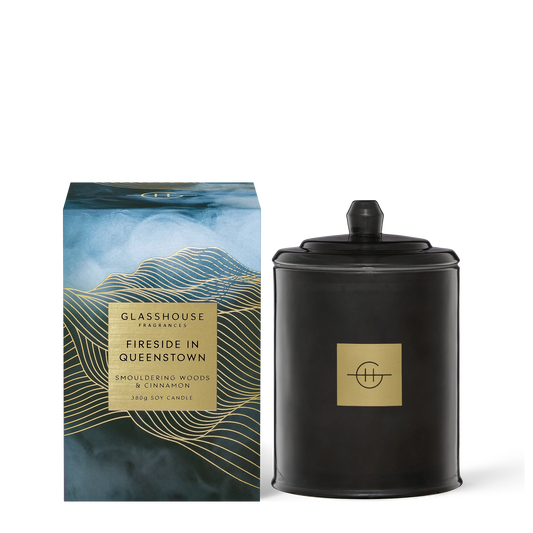 Glasshouse Candle - Fireside In Queenstown - 13.4 oz.