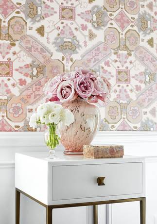 Persian Carpet Thibaut Wallpaper - Double Roll