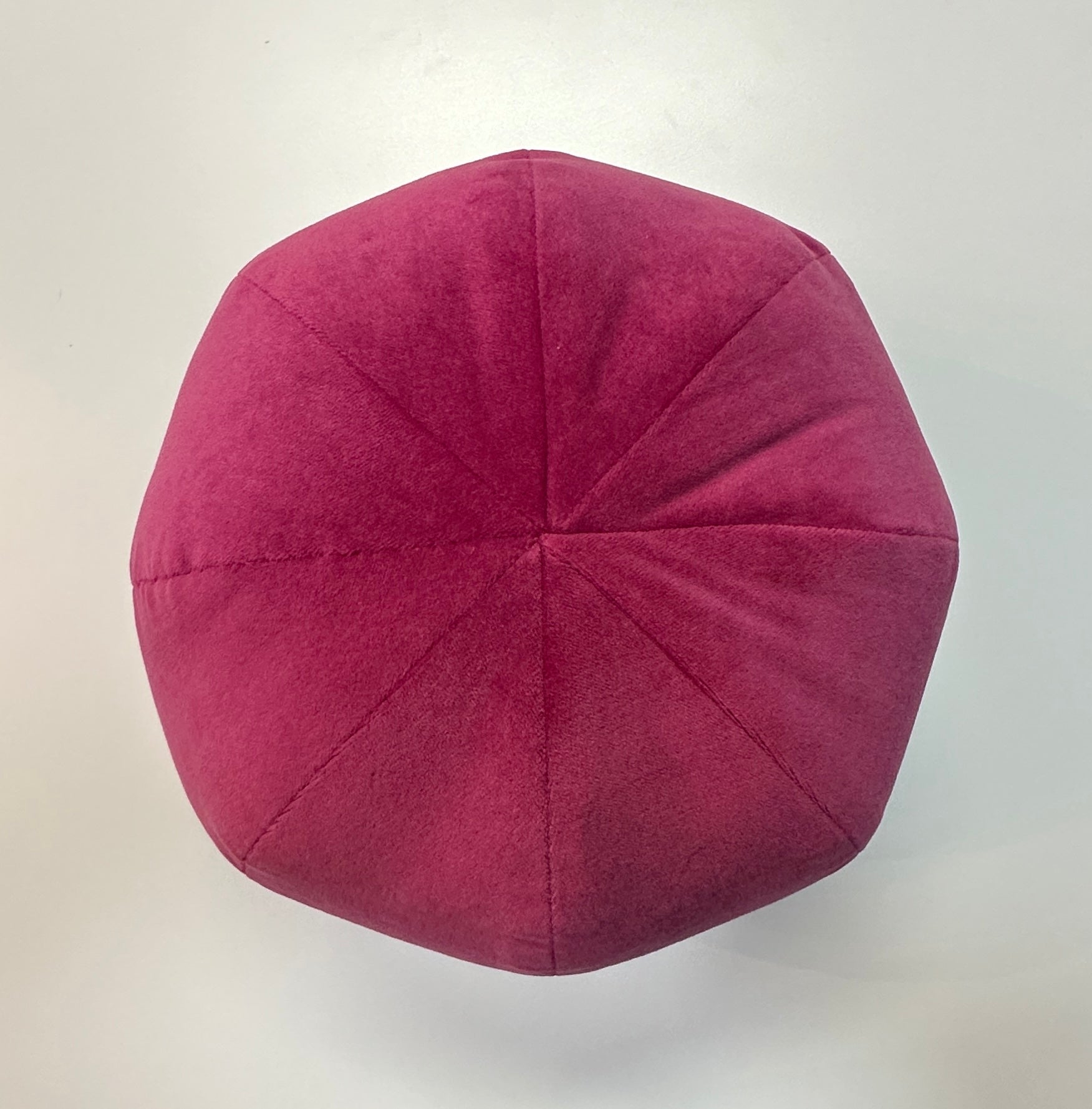 Magenta Sphere Accent Pillow