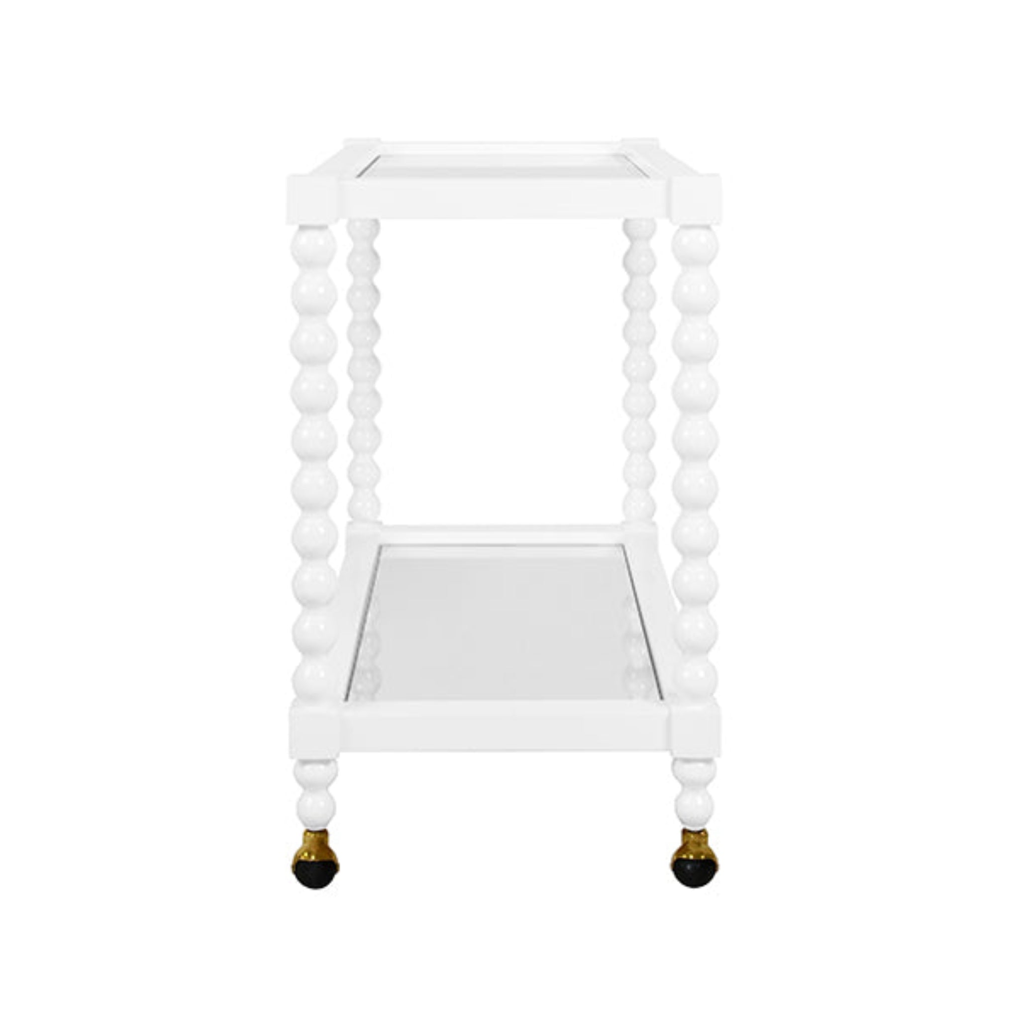 Isla Bar Cart | White Lacquer