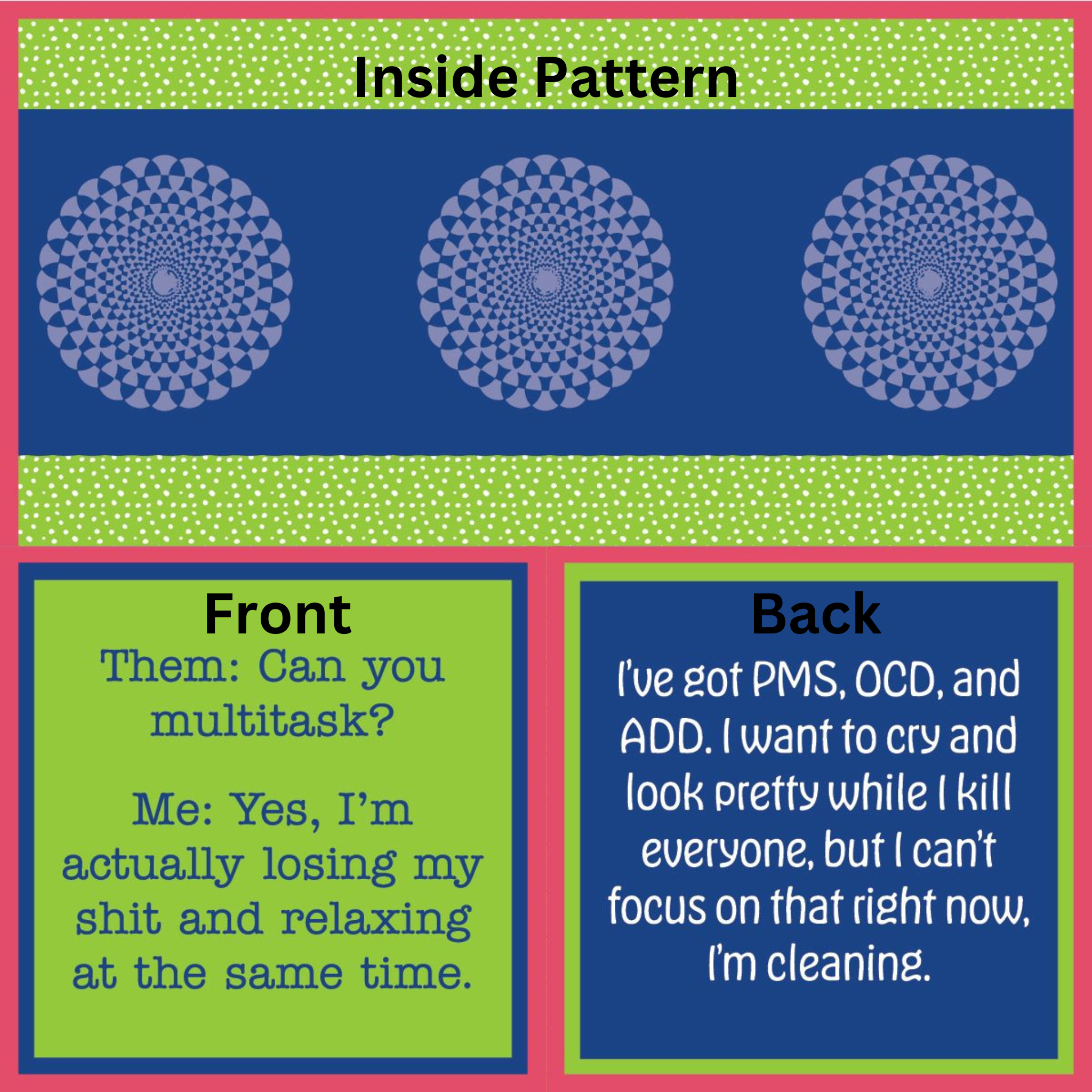 PMS OCD - Cocktail Napkins