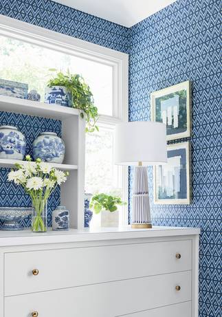 Tiburon Thibaut Wallpaper - Double Roll