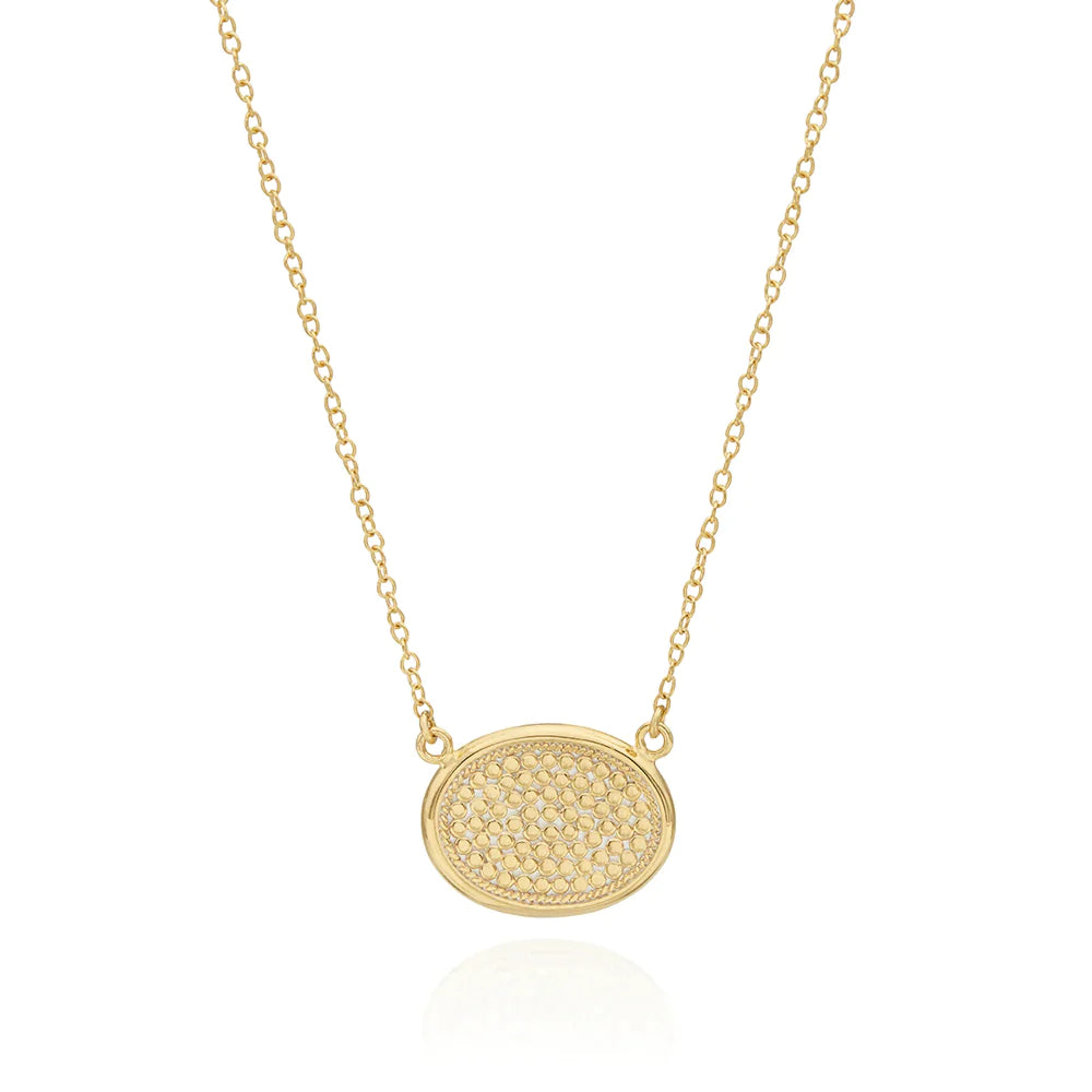 Anna Beck Oval Gold Necklace