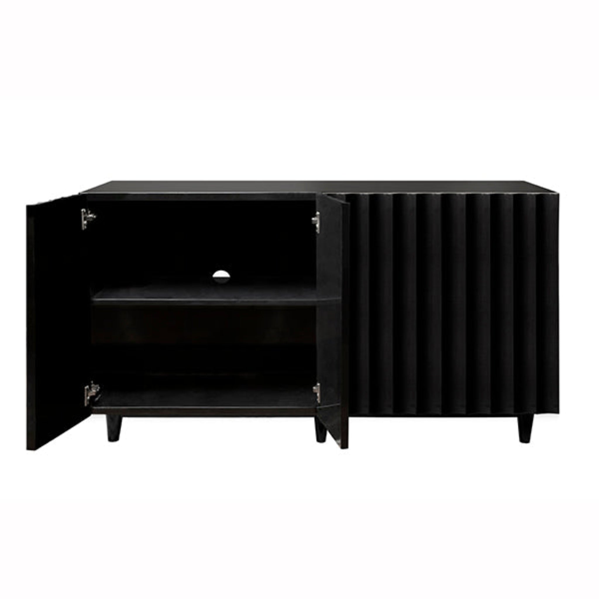 Odele Cabinet | Black Lacquer