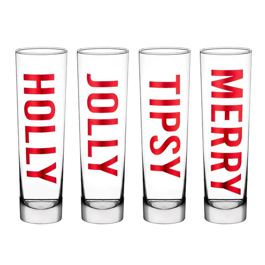 Holiday Champagne Flutes