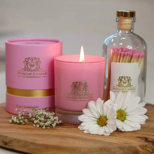 Porche Candle - Pink Champagne