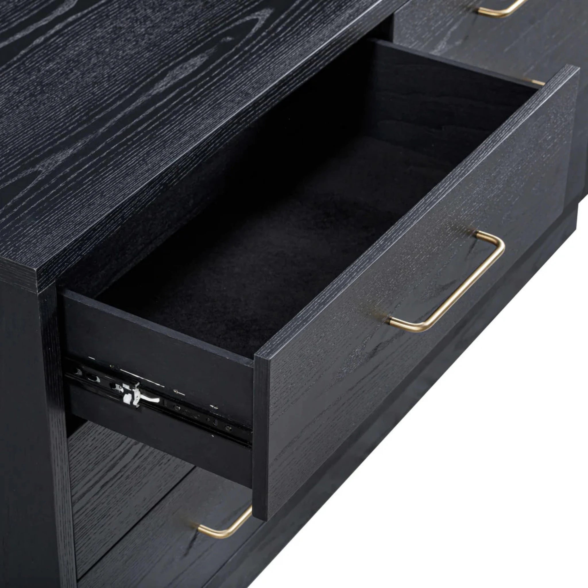 Marlow Wood Dresser | Black