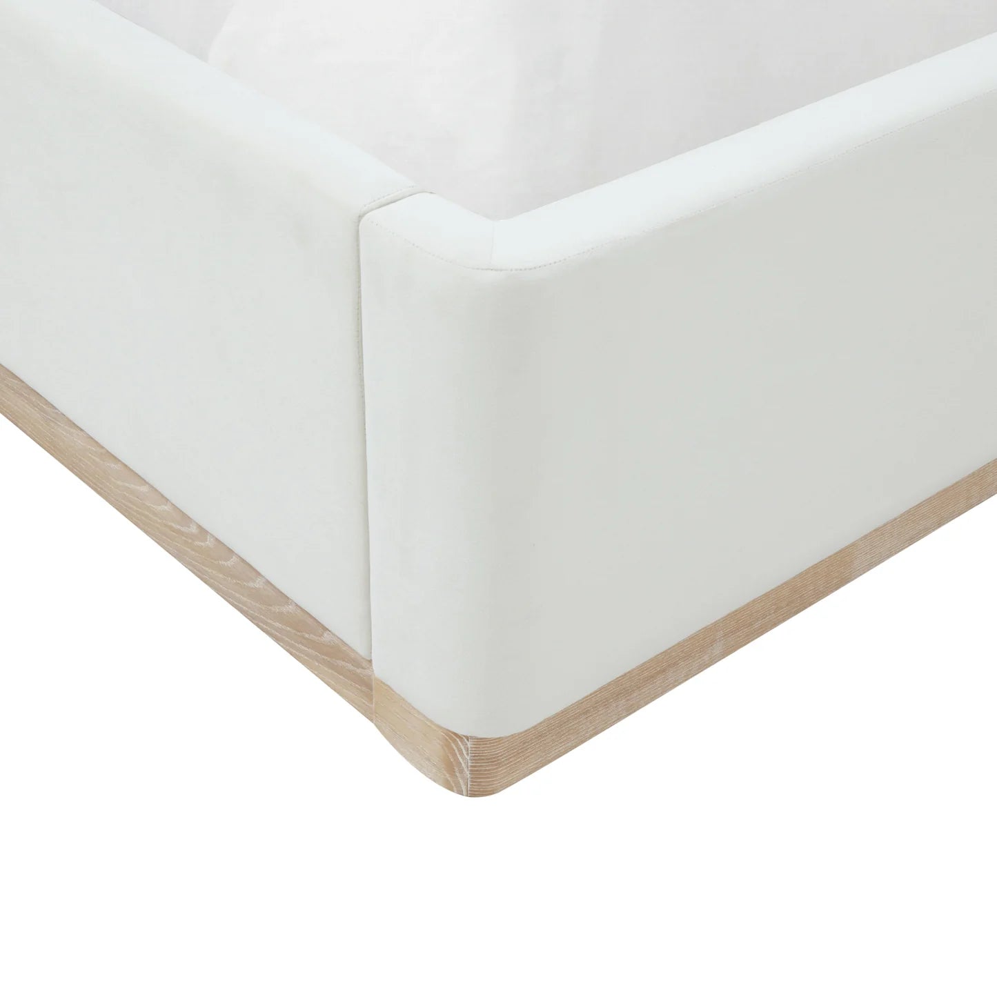 Marlow Velvet Bed | Cream