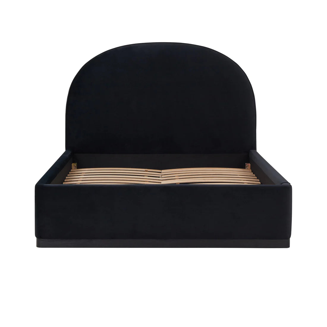 Marlow Velvet Bed | Black