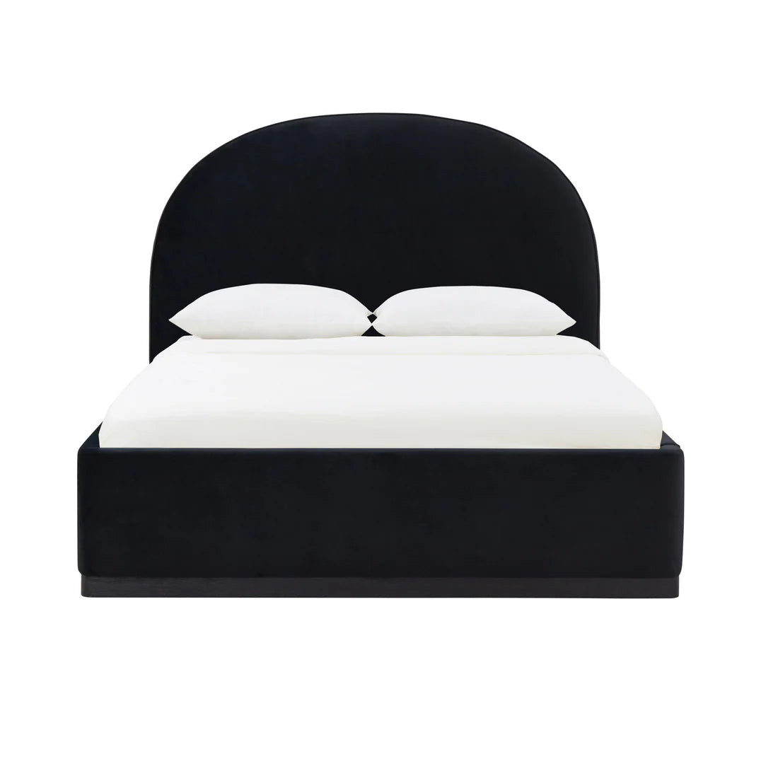 Marlow Velvet Bed | Black