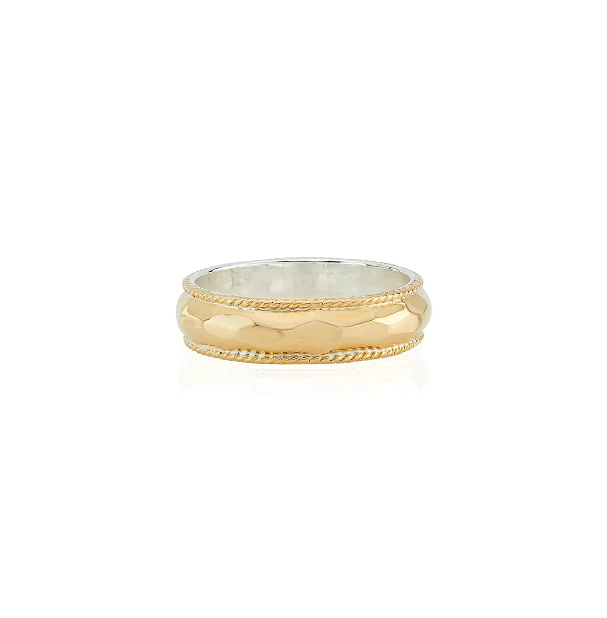 Anna Beck Hammered Stackable Gold Ring