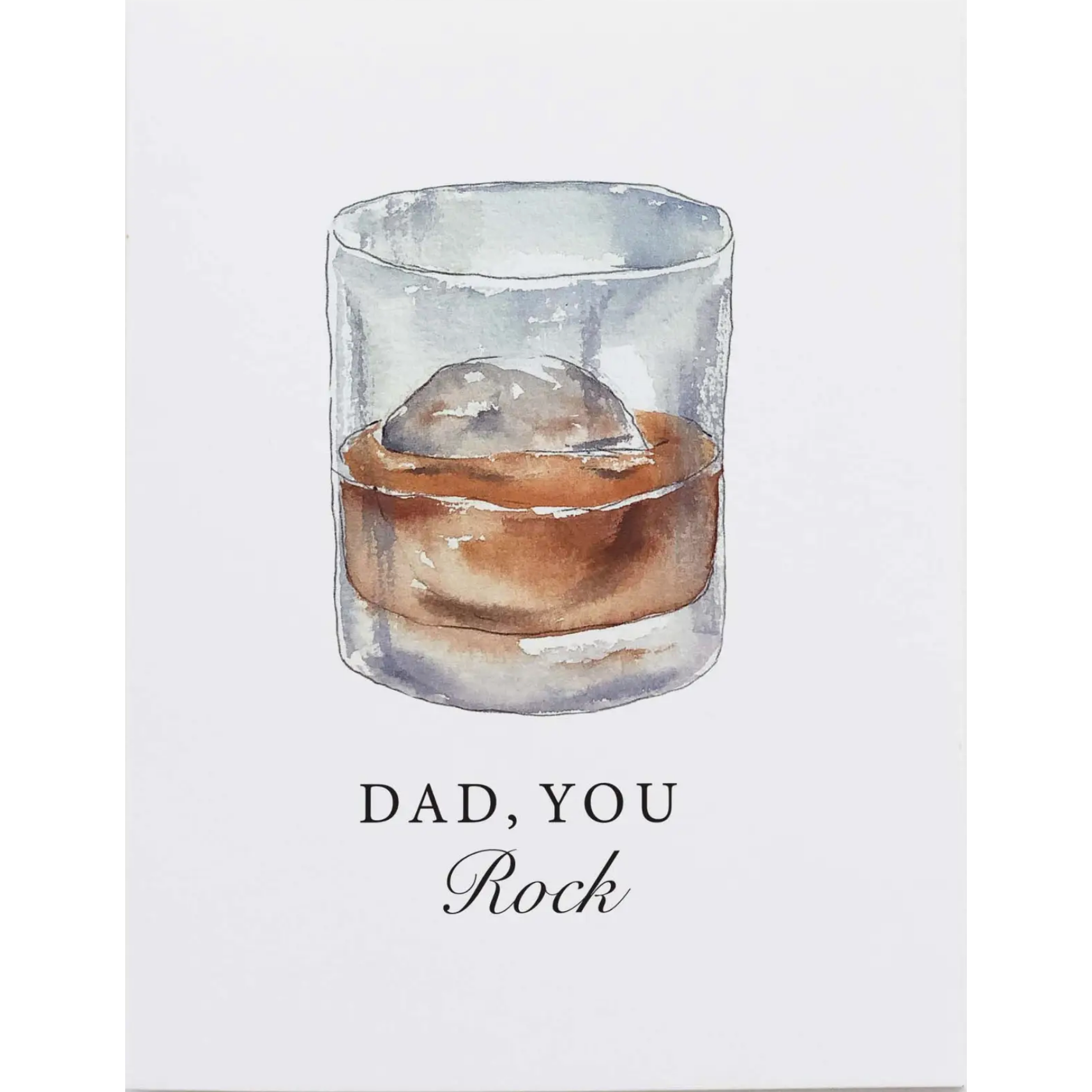 Dad You Rock Card