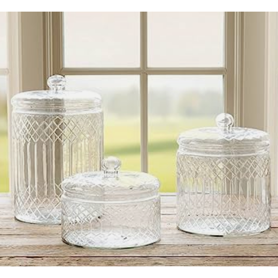 Carraway Etched Canister | Medium