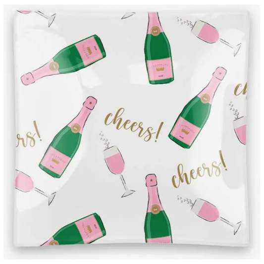 Champagne Trinket Tray