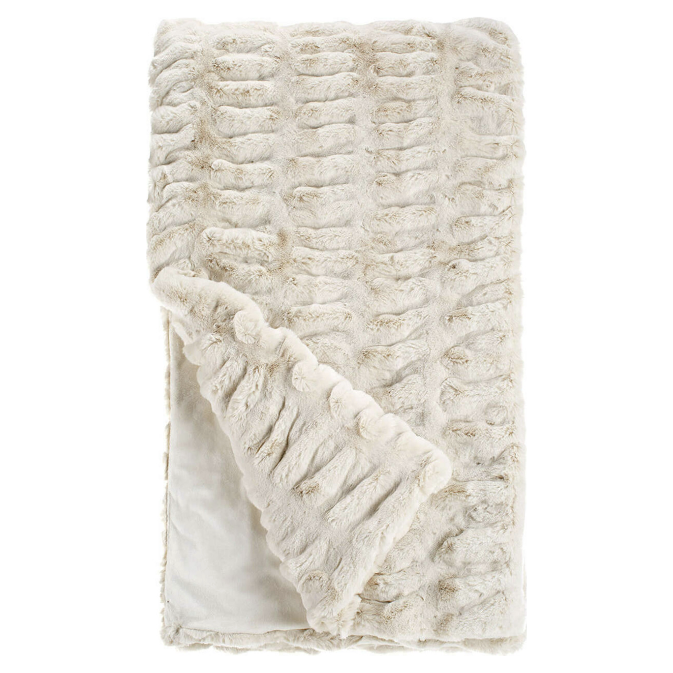 Mink Throw - Ivory