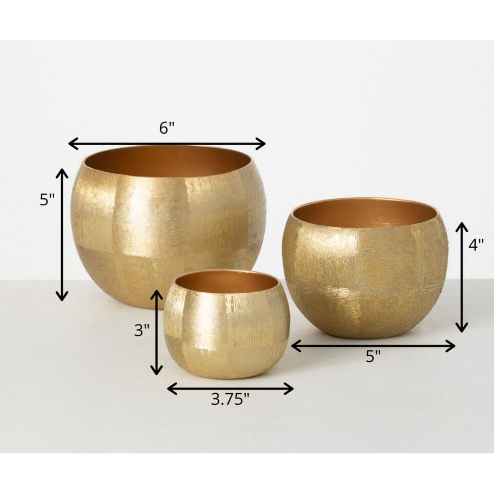 Brushed Gold Bowls