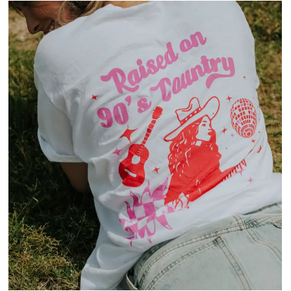 Raised on 90's Country Tee